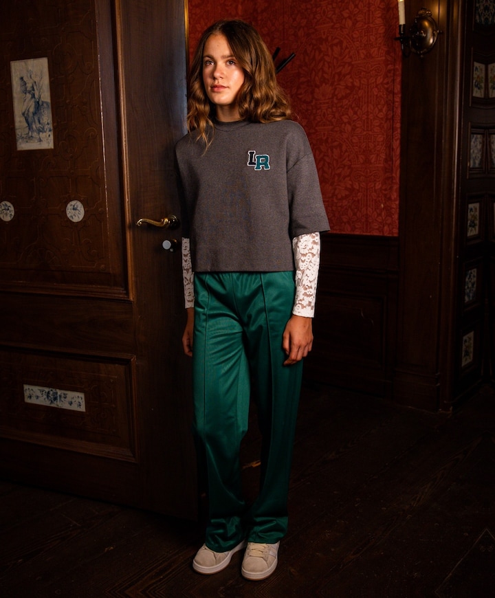 meisjes broek groen