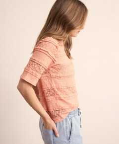 Dames T-shirt oranje