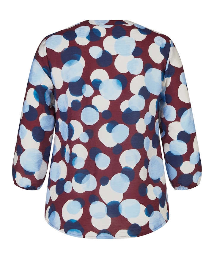 Dames blouse bordeaux