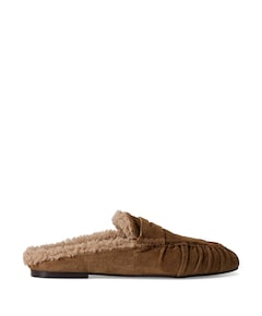 Piper Winter dames instappers beige