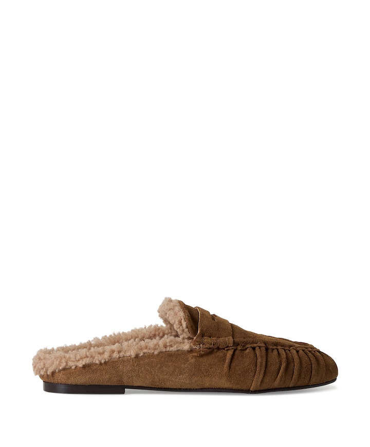 Piper Winter dames instappers beige