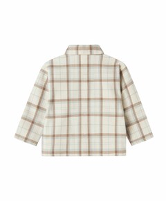 Jongens overhemd lange mouw ecru