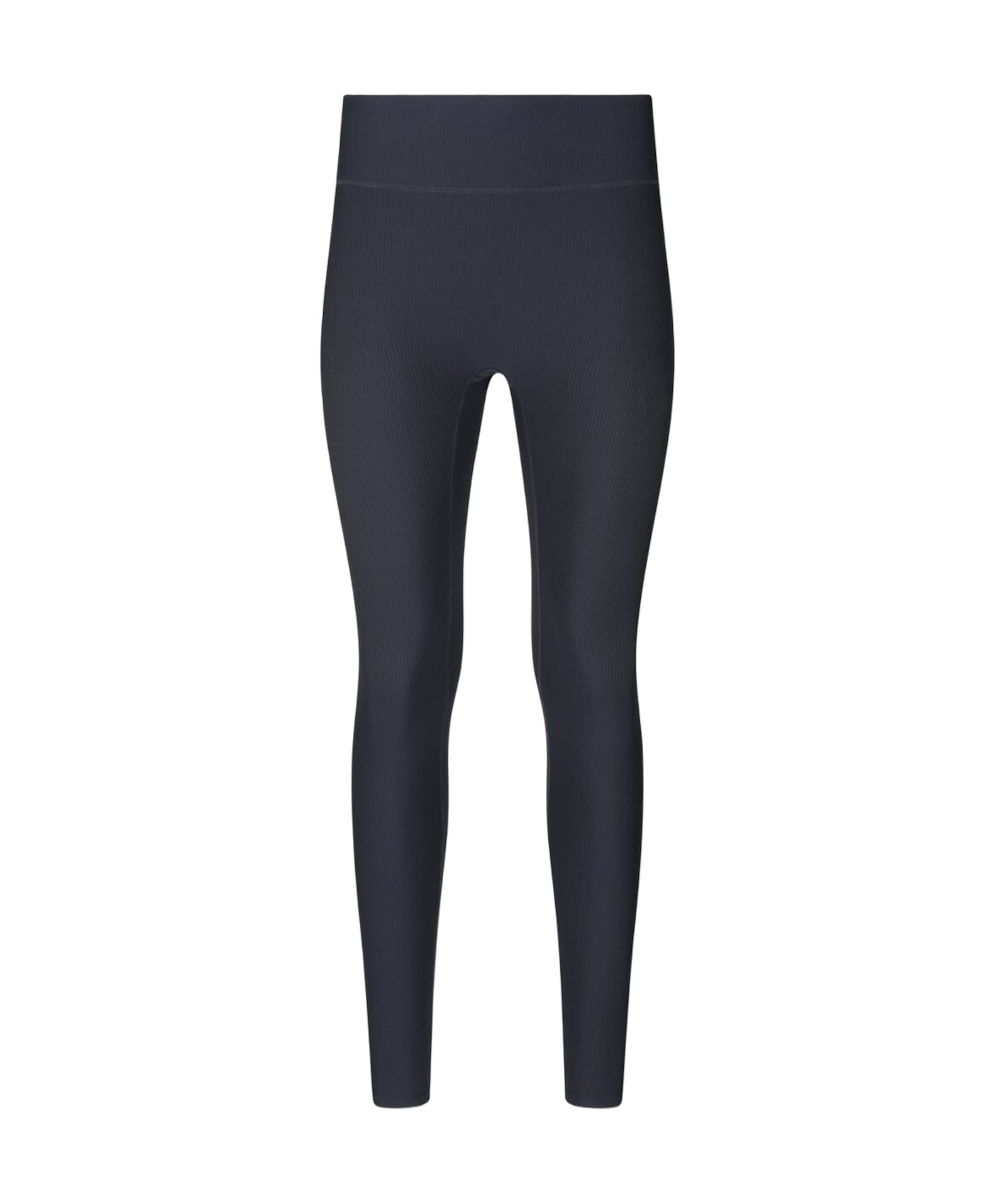 Colbie W Rib dames tights blauw