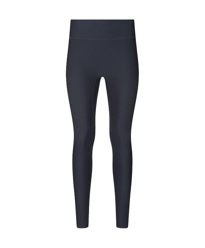 Colbie W Rib dames tights blauw