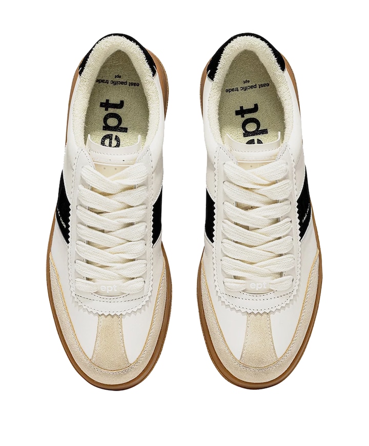 SANTOS heren sneakers ecru