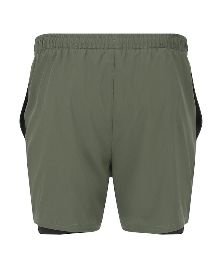 Zayne M 2-in-1 short groen