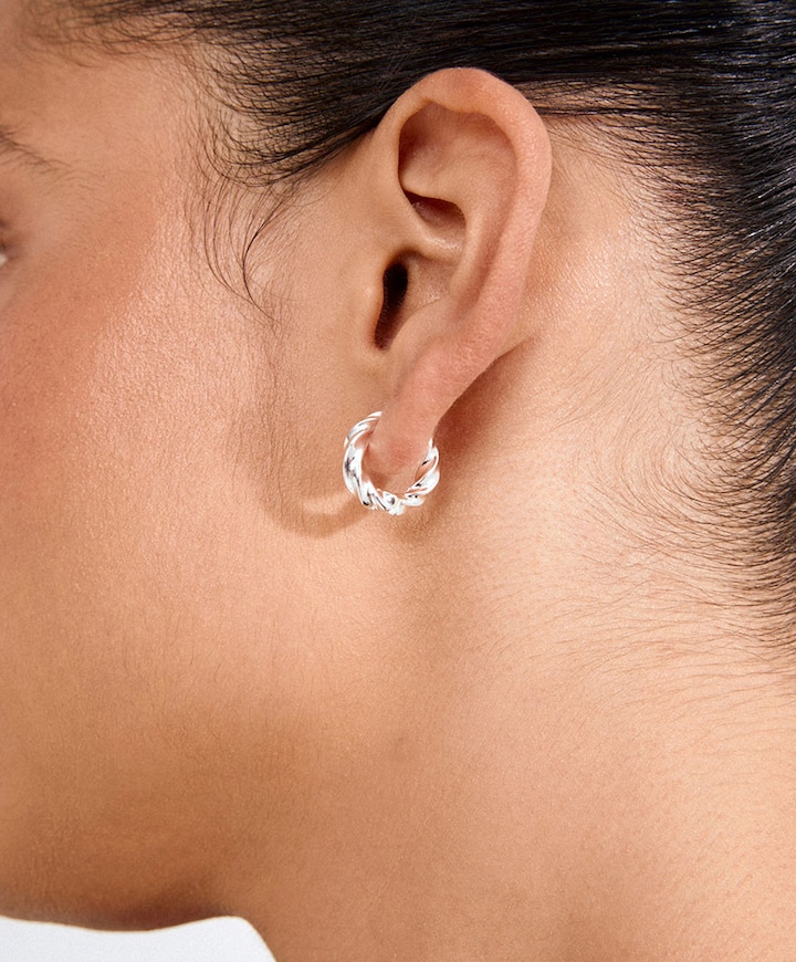 Dames oorbellen zilver