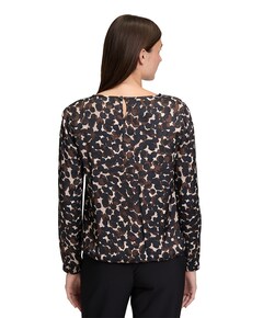 Dames blouse bruin