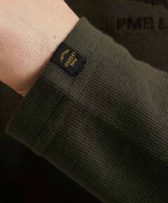 Heren longsleeve groen