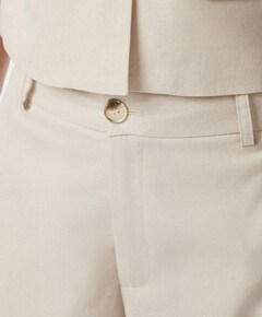 Essiall Linen dames broek ecru