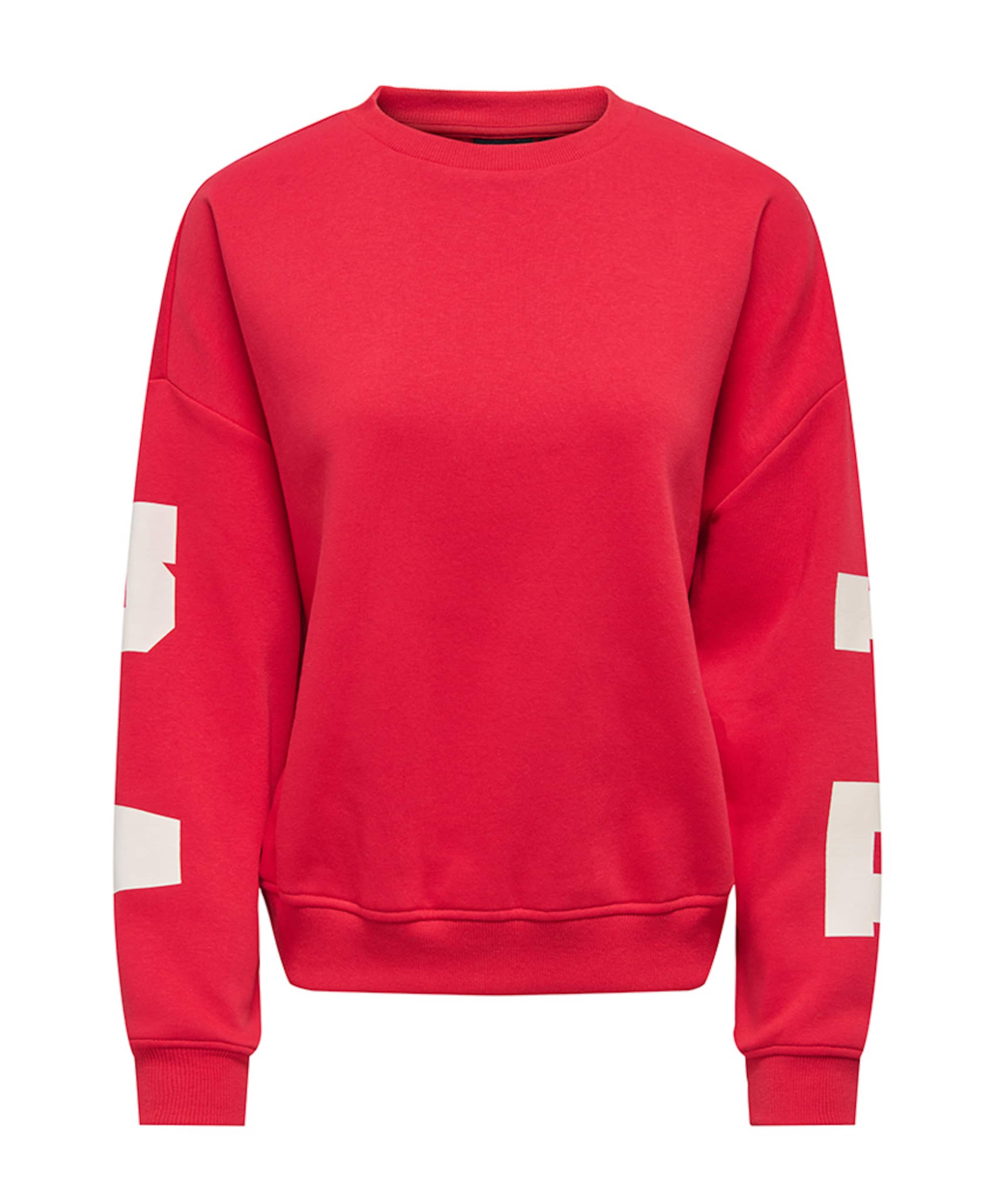 Dames sweater rood