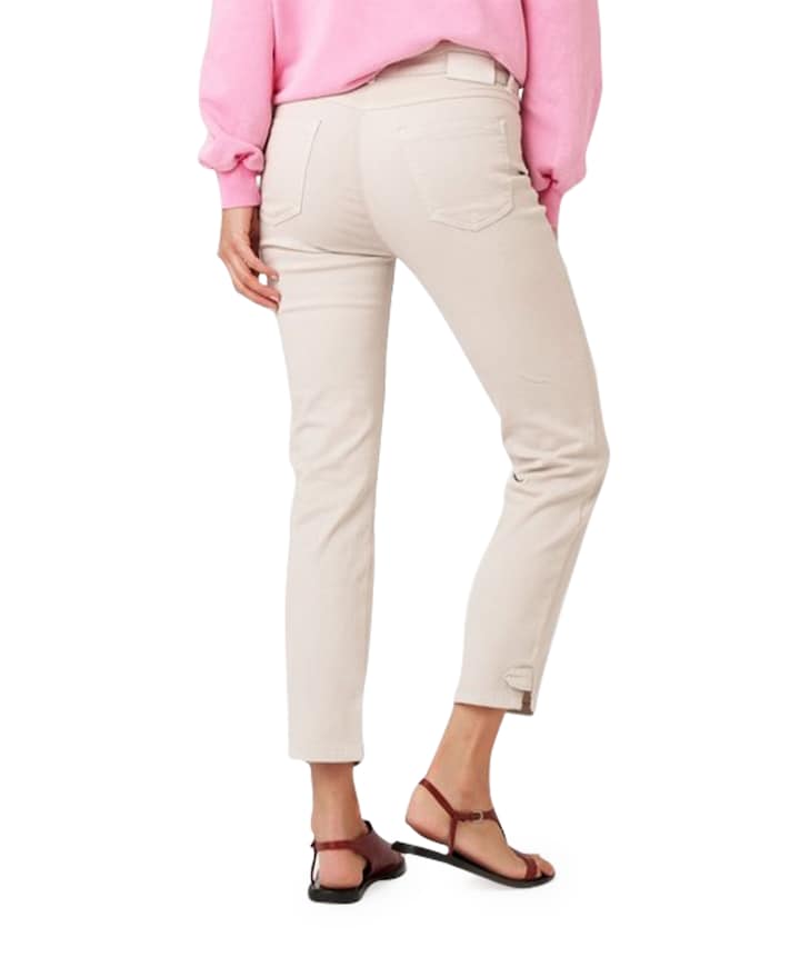 be loved 7/8 dames jeans beige