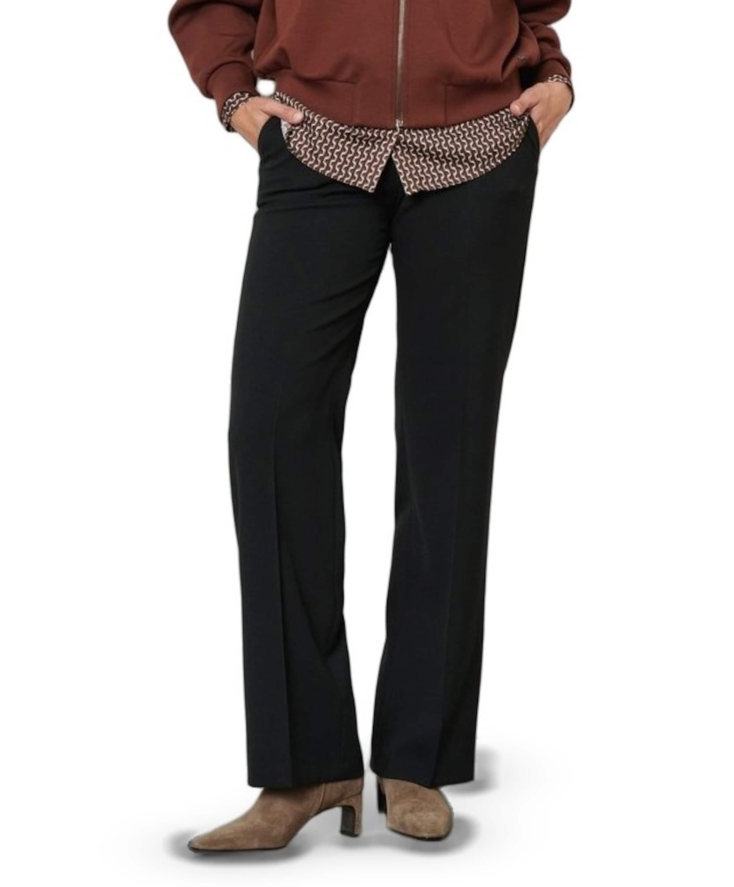 Jenny Wide Leg dames broek zwart