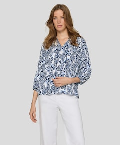 Dames blouse blauw