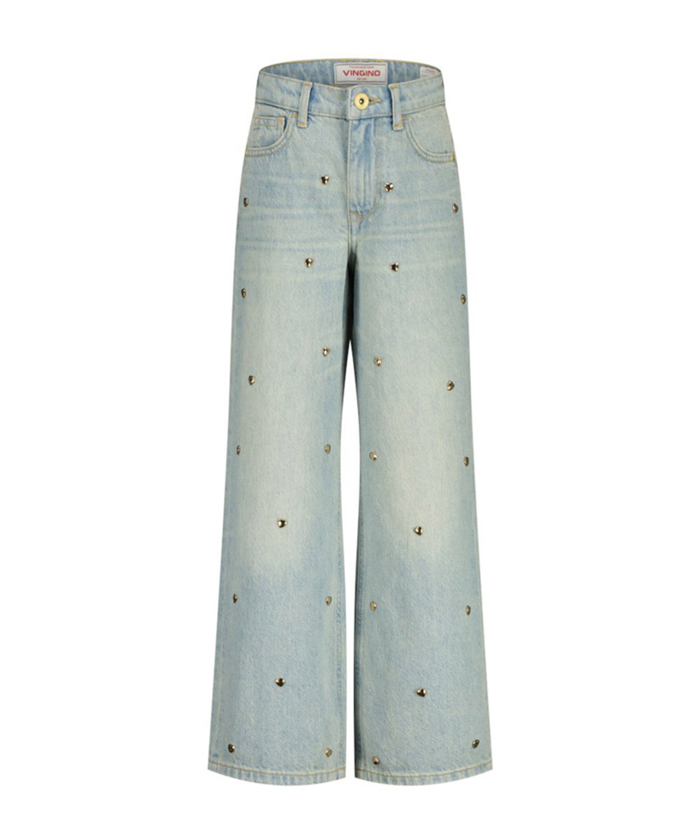 Cassie Hearts meisjes jeans blauw