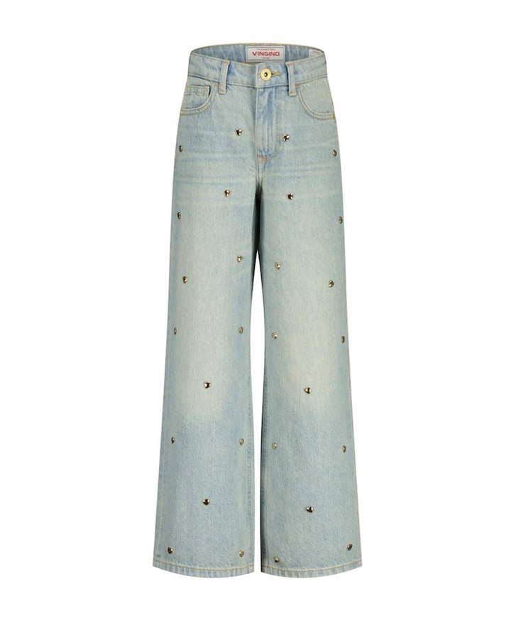 Cassie Hearts meisjes jeans blauw