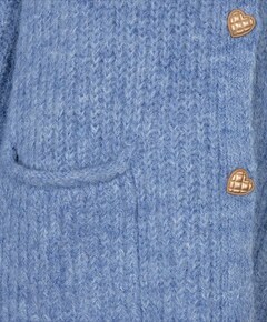 Dames vest blauw