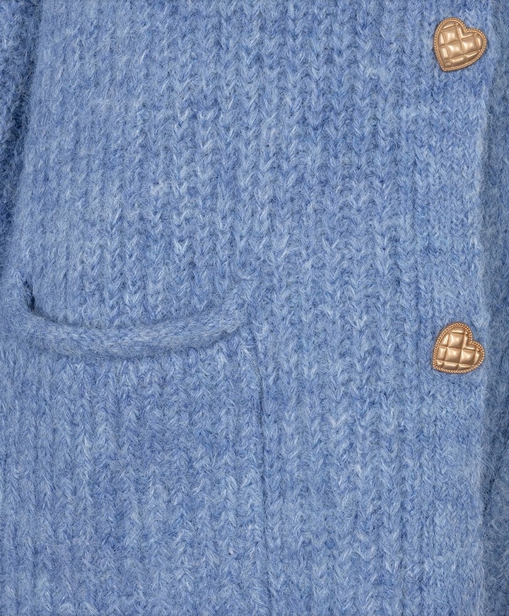 Dames vest blauw