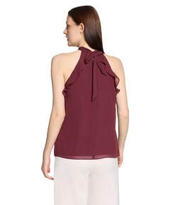 Dames top bordeaux