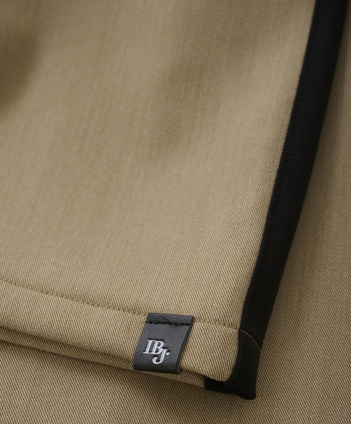 Wide Stripe broek beige