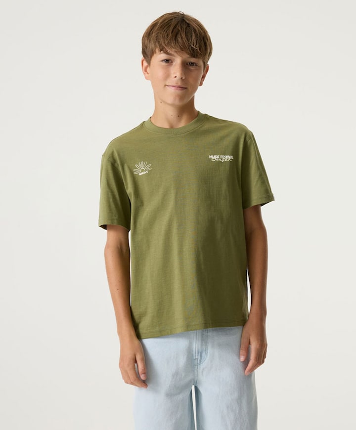 Meisjes T-shirt groen