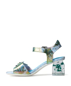 dames sandalets blauw