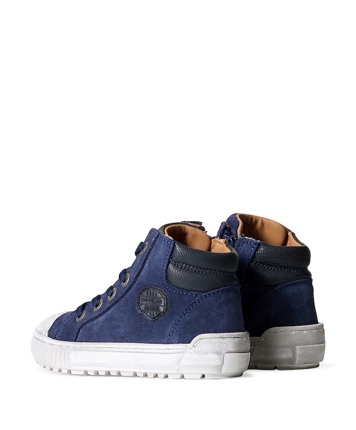 jongens veterschoenen blauw