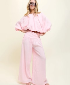 Dames blouse roze