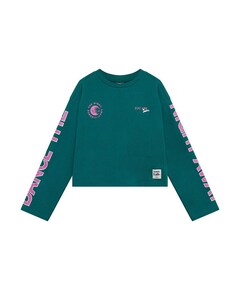 Meisjes longsleeve groen