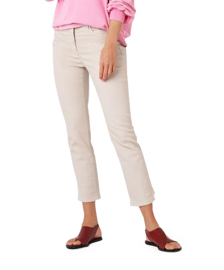 be loved 7/8 dames jeans beige