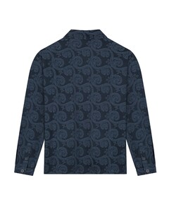 Heren overshirt blauw