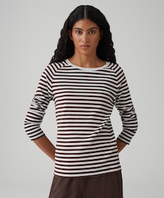 Dames longsleeve bruin