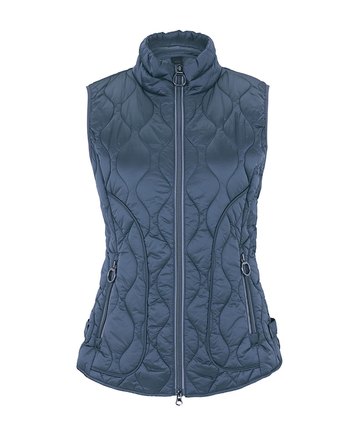 Dames bodywarmer blauw