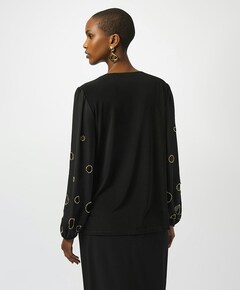 Blouse zwart