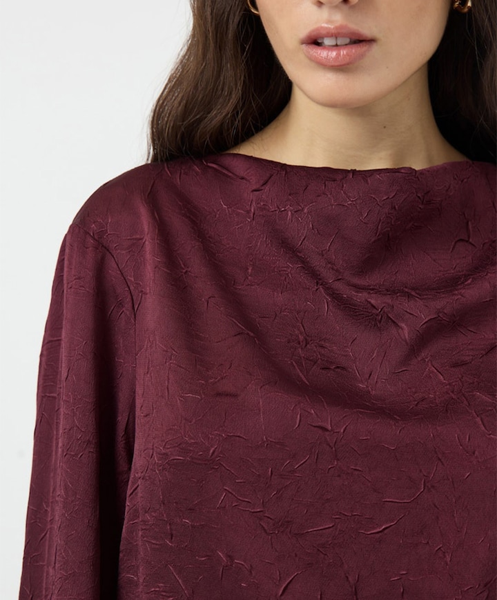 Blouse bordeaux