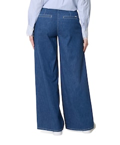 Jenny Palazzo dames jeans blauw