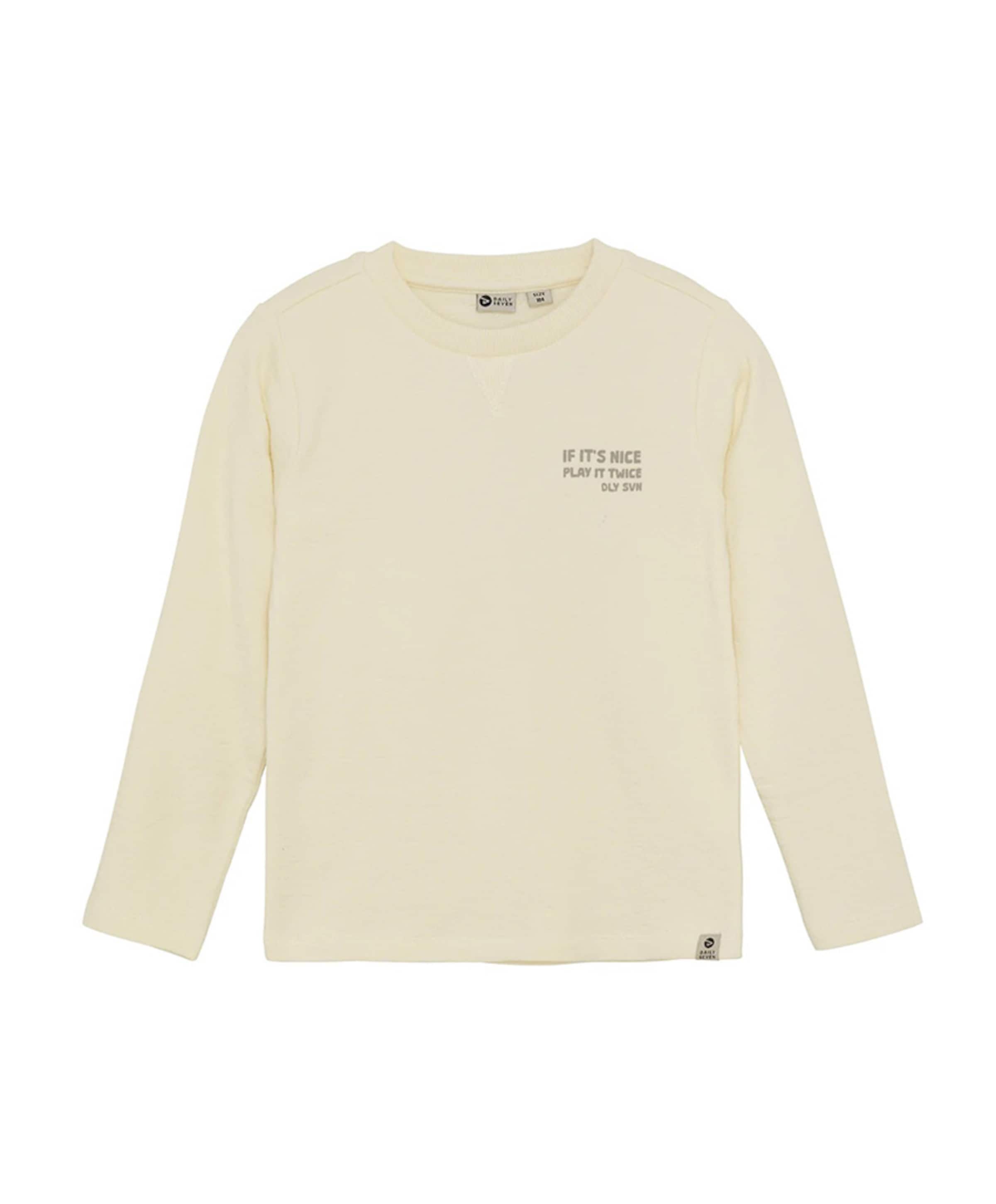 Jongens longsleeve ecru