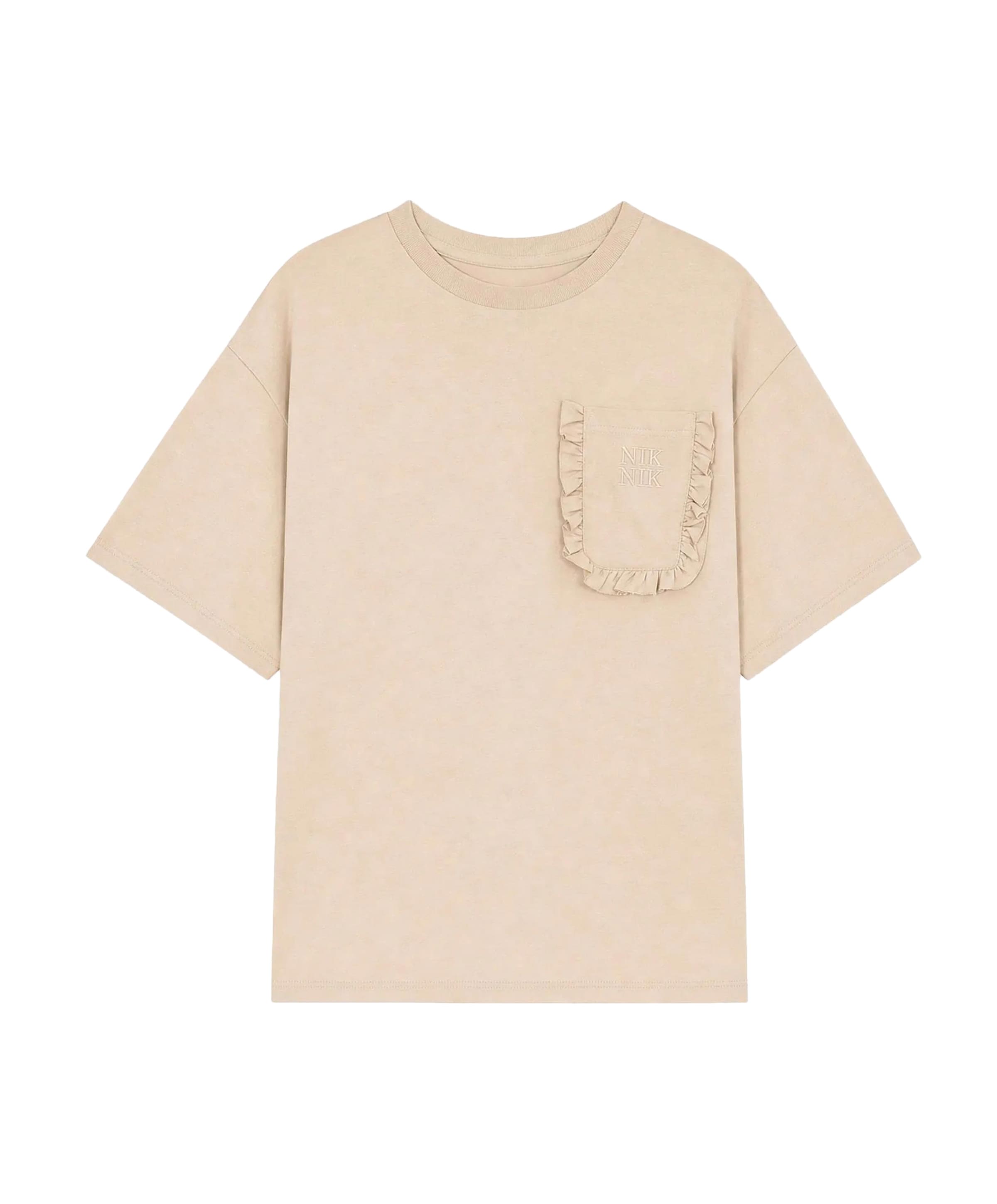 Meisjes T-shirt bruin