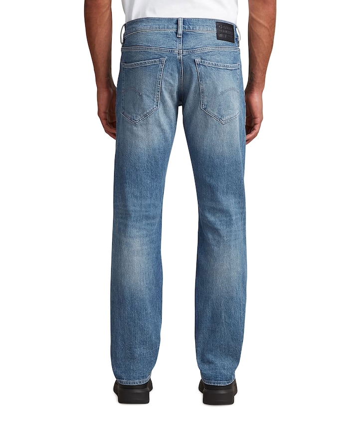 Mosa Straight heren jeans blauw