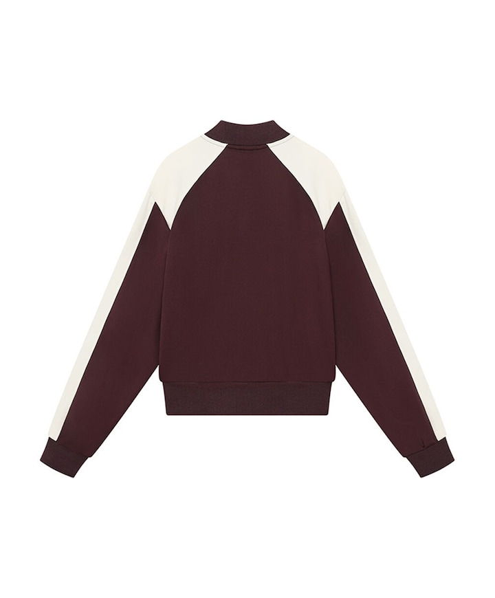 Meisjes vest bordeaux