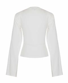 Dames longsleeve wit