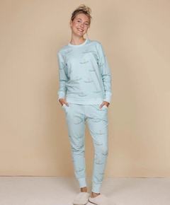 Dames pyjamaset Efteling blauw