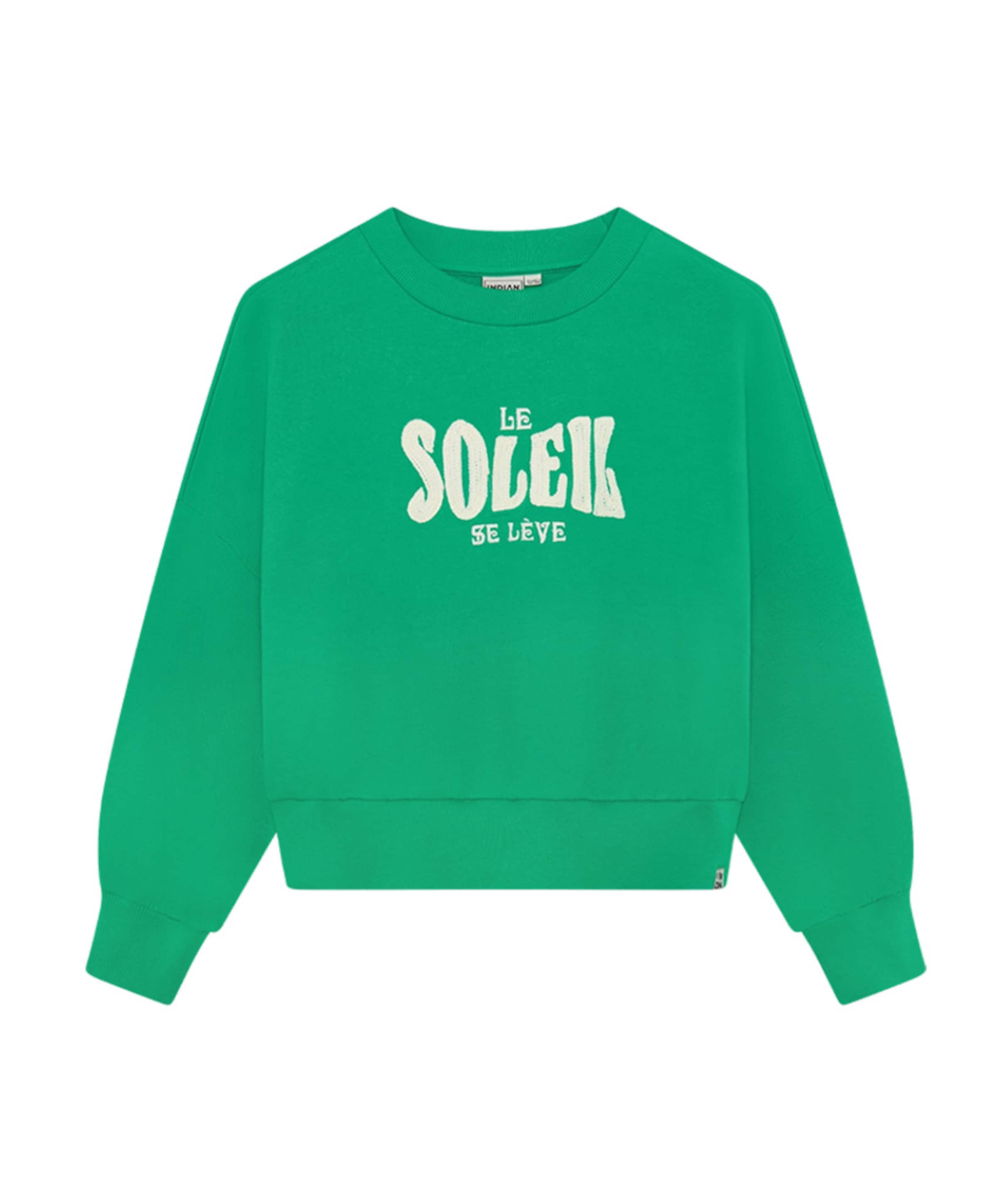 Meisjes sweater groen