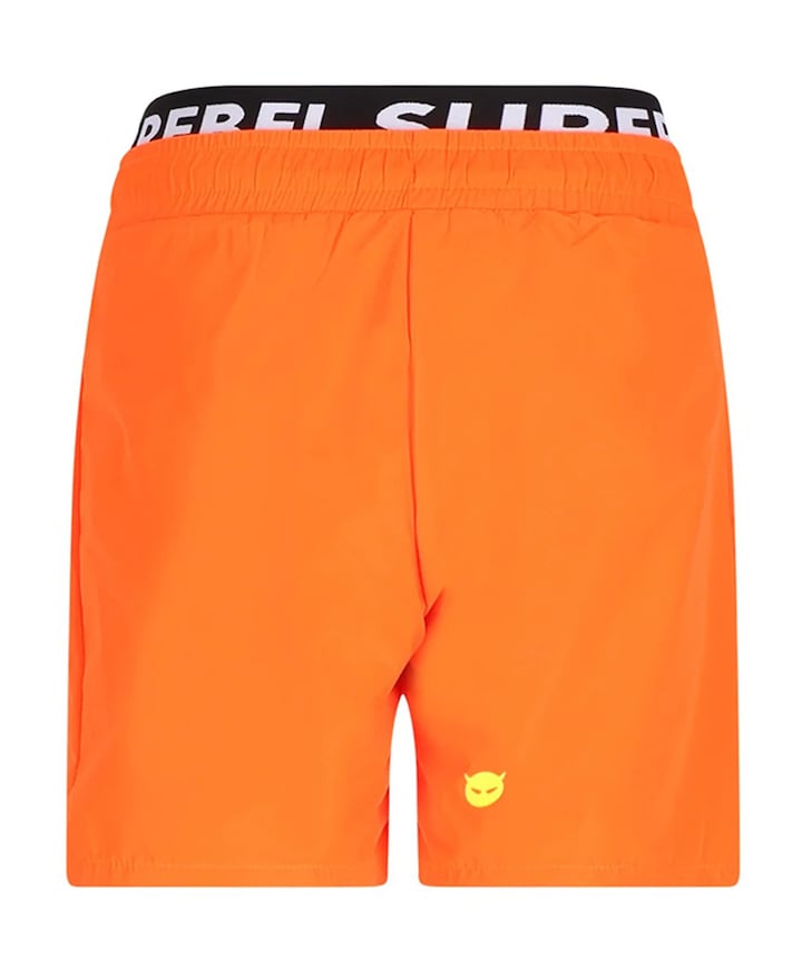 Jongens zwemshort oranje