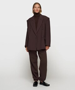 Dames blazer bordeaux