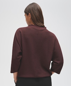 Dames longsleeve bordeaux