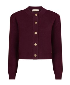 Dames vest bordeaux