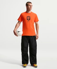 Voetbalshirt KNVB Crest Tee WK 2026 Nederland oranje