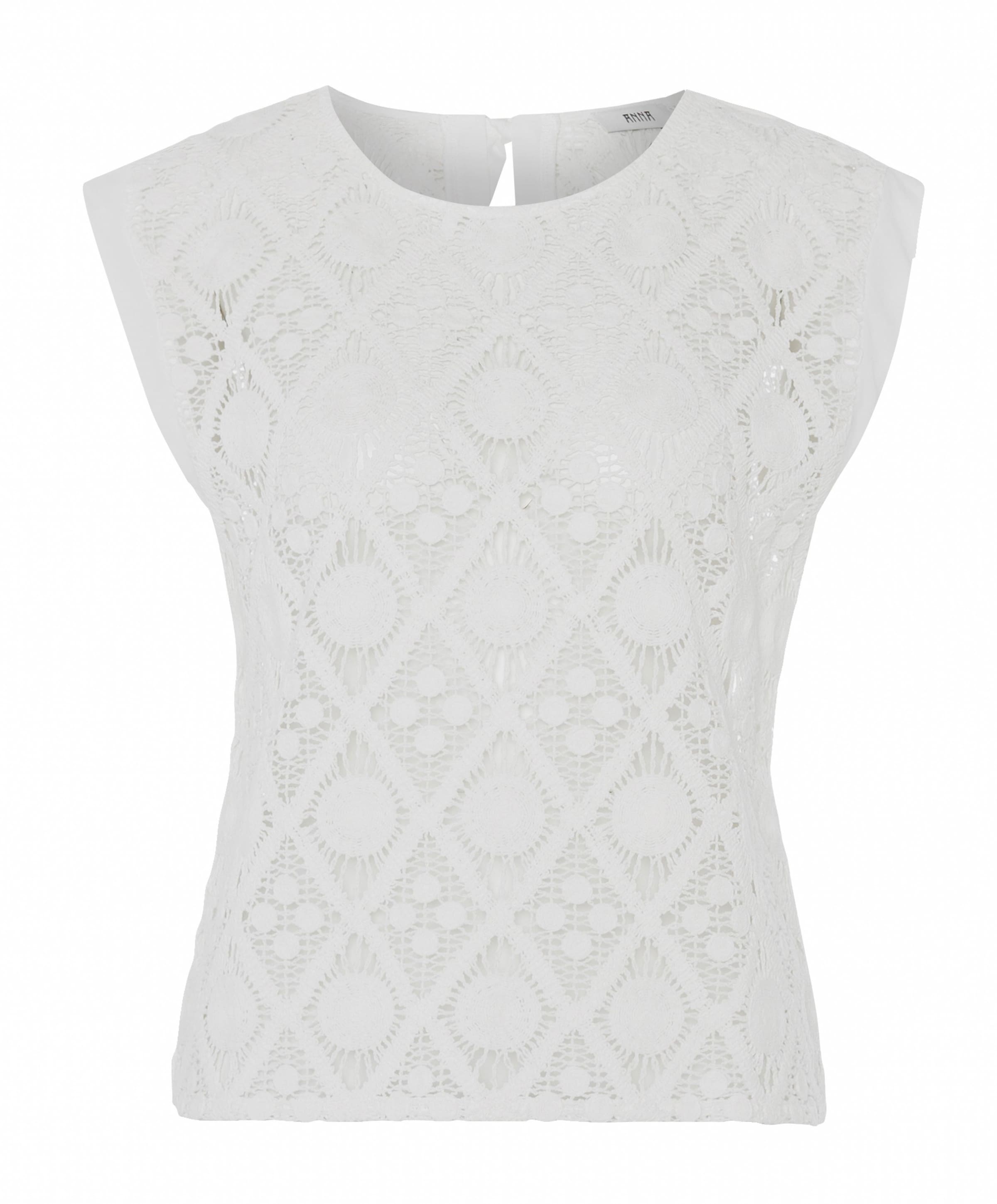 Dames top ecru