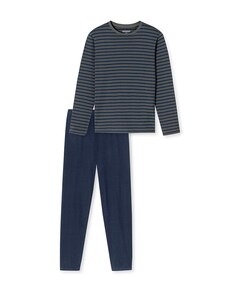 Heren pyjamaset grijs